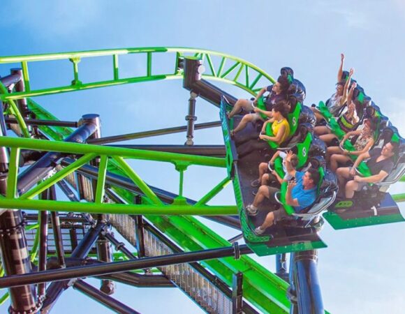 Yas Waterworld, Warner Brothers, Sea World And Ferrari World (One Park in One Day)